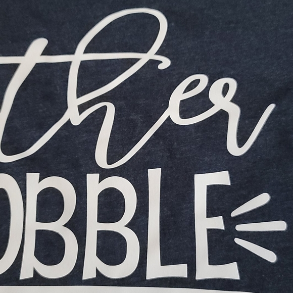 Next Level Apparel navy blue graphic tee NWOT - Picture 4 of 7